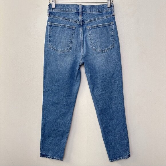 Gap Womens 26 Cheeky High Rise Straight Leg Medium Wash Jeans - Picture 16 of 16